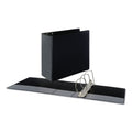 Universal Slant D-Ring View Binder, 3 Rings, 5" Capacity, 11 x 8.5, Black