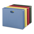 Smead Hanging Pockets with Full-Height Gusset, 1 Section, 1.75" Capacity, Legal Size, Standard Green, 25/Box