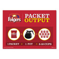 Folgers Coffee, Classic Roast, Decaf, 0.9 oz Bag, 36/Carton