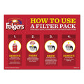 Folgers Coffee Filter Packs, Classic Roast, 1.4 oz Pack, 40/Carton