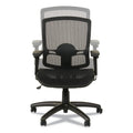 Alera Etros Series Suspension Mesh Mid-Back Synchro Tilt Chair, Supports Up to 275 lb, 15.74" to 19.68" Seat Height, Black