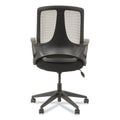 Alera MB Series Mesh Mid-Back Office Chair, Supports Up to 275 lb, 18.11" to 21.65" Seat Height, Black