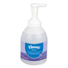 Kleenex Reveal Ultra Moisturizing Foam Hand Sanitizer, 18 oz Bottle, Fragrance-Free, 4/Carton