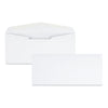 Quality Park Laser and Inkjet White Business Envelope, #10, Bankers Flap, Gummed Closure, 4.13 x 9.5, White, 500/Box