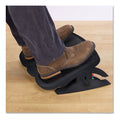 Kensington SoleMate Plus Adjustable Footrest with SmartFit System, 21.9w x 3.7d x 14.2h, Black