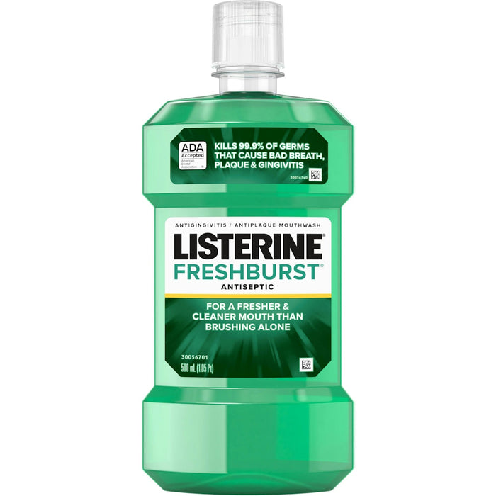 Listerine Antiseptic Fresh Burst Mouthwash - 500 Ml by Pasteur Pharmacy