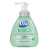 Dial Basics Hypoallergenic Foaming Hand Wash, Honeysuckle, 15.2 oz, 4/Carton