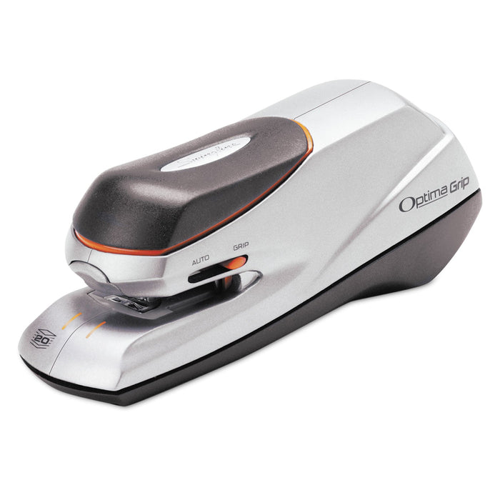Swingline Optima Grip Electric Stapler, 20-Sheet Capacity, Black/Silver