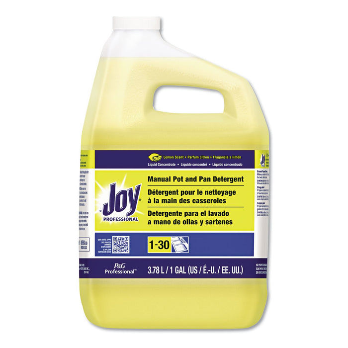 Joy Dishwashing Liquid, Lemon Scent, 1 gal Bottle, 4/Carton