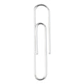 ACCO Recycled Paper Clips, #1, Smooth, Silver, 100 Clips/Box, 10 Boxes/Pack