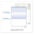 DocuGard Security Business Checks, 11 Features, 8.5 x 11, Blue Marble Top, 500/Ream