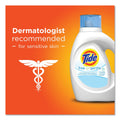 Tide Free and Gentle Laundry Detergent, 32 Loads, 46 oz Bottle, 6/Carton