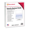 DocuGard Standard Security Check, 11 Features, 8.5 x 11, Blue Marble Bottom, 500/Ream