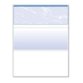 DocuGard Security Business Checks, 11 Features, 8.5 x 11, Blue Marble Top, 500/Ream