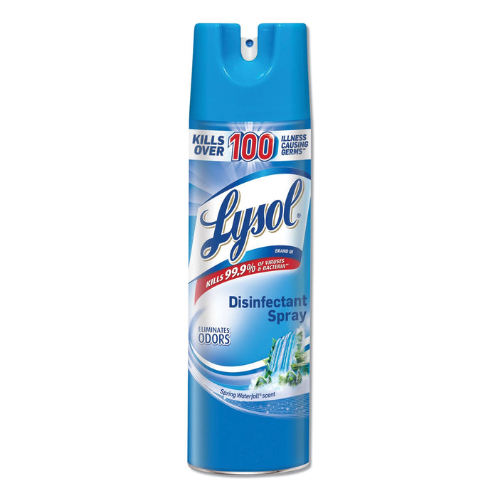 LYSOL Disinfectant Spray, Spring Waterfall Scent, 19 oz Aerosol Spray
