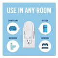 Febreze PLUG Air Freshener Warmer, 2.5" x 3" x 4", Off White, 4/Carton