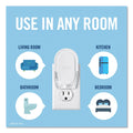 Febreze PLUG Air Freshener Warmer, 2.5" x 3" x 4", Off White