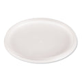 Dart Plastic Lids for Foam Cups, Bowls and Containers, Flat, Vented, Fits 12-60 oz, Translucent, 100/Pack, 5 Packs/Carton