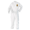 KleenGuard A20 Breathable Particle Protection Coveralls, Zip Closure, 2X-Large, White