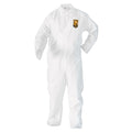 KleenGuard A20 Breathable Particle Protection Coveralls, Zip Closure, 2X-Large, White