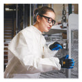 KleenGuard A40 Elastic-Cuff and Ankles Coveralls, White, Large, 25/Carton