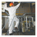 KleenGuard A30 Breathable Particle Protection Coveralls, Large, White, 25/Carton