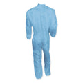 KleenGuard A65 Zipper Front Flame Resistant Coveralls, 2X-Large, Blue, 25/Carton