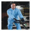 KleenGuard A65 Zipper Front Flame Resistant Coveralls, 2X-Large, Blue, 25/Carton