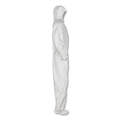 KleenGuard A20 Elastic Back and Ankle Hood and Boot Coveralls, 2X-Large, White, 24/Carton