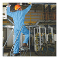 KleenGuard A65 Zipper Front Flame Resistant Coveralls, 3X-Large, Blue, 21/Carton