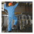 KleenGuard A65 Zipper Front Flame Resistant Coveralls, 2X-Large, Blue, 25/Carton