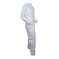 KleenGuard A30 Breathable Particle Protection Coveralls, Large, White, 25/Carton