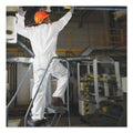 KleenGuard A30 Elastic-Back Coveralls, White, 2X-Large, 25/Carton