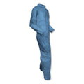 KleenGuard A65 Zipper Front Flame Resistant Coveralls, X-Large, Blue, 25/Carton
