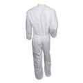 KleenGuard A30 Elastic-Back Coveralls, White, 2X-Large, 25/Carton