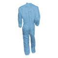 KleenGuard A65 Zipper Front Flame Resistant Coveralls, X-Large, Blue, 25/Carton