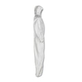 KleenGuard A20 Elastic Back, Cuff and Ankles Hooded Coveralls, 4X-Large, White, 20/Carton