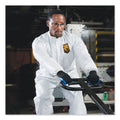 KleenGuard A30 Elastic-Back Coveralls, White, 2X-Large, 25/Carton