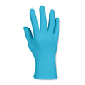 KleenGuard G10 Blue Nitrile Gloves, Powder-Free, Blue, 242 mm Length, X-Large, 90/Box