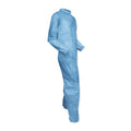 KleenGuard A65 Zipper Front Flame Resistant Coveralls, 2X-Large, Blue, 25/Carton