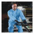 KleenGuard A65 Zipper Front Flame Resistant Coveralls, Large, White, 25/Carton
