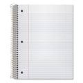 Oxford Coil-Lock Wirebound Notebooks, 3-Hole Punched, 5 Subject, Medium/College Rule, Randomly Assorted Covers, 11 x 8.5, 200 Sheets
