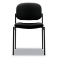 HON VL606 Stacking Guest Chair without Arms, Supports Up to 250 lb, Black