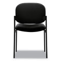HON VL606 Stacking Guest Chair without Arms, Supports Up to 250 lb, Black