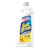 Soft Scrub All Purpose Cleanser, Lemon Scent, 24 oz Bottle, 9/Carton