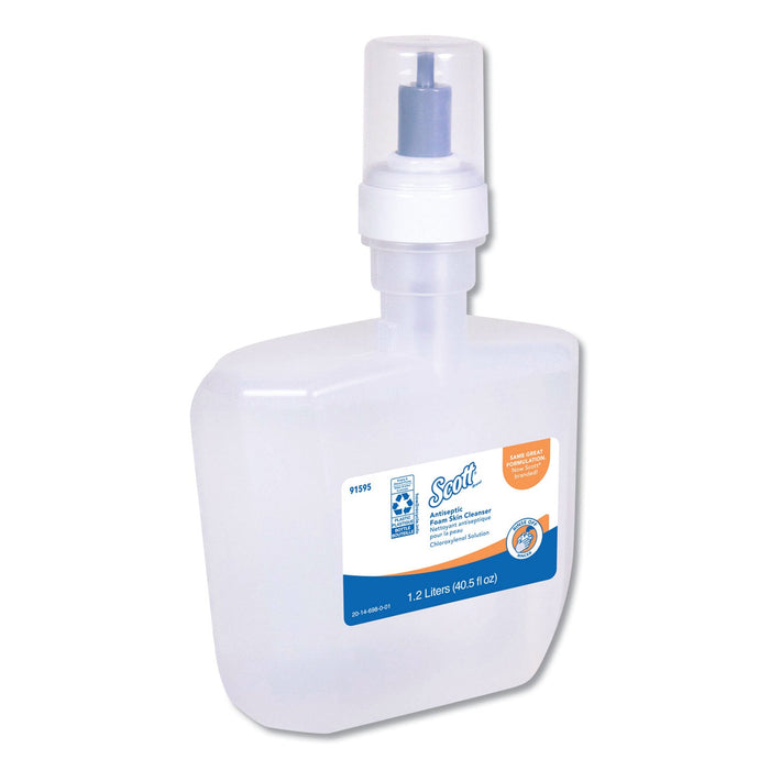 Scott Control Antiseptic Foam Skin Cleanser, Unscented, 1,200 mL Refill