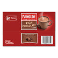 Nestlé Hot Cocoa Mix, Rich Chocolate, 0.71 oz Packets, 50/Box, 6 Box/Carton