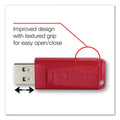 Verbatim Store 'n' Go USB Flash Drive, 4 GB, Red