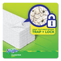 Swiffer Dry Refill Cloths, White, 10.4" x 8", 52/Box, 3 Boxes/Carton