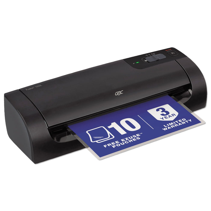 GBC Fusion 1000L Laminator, 9" Max Document Width, 5 mil Max Document Thickness